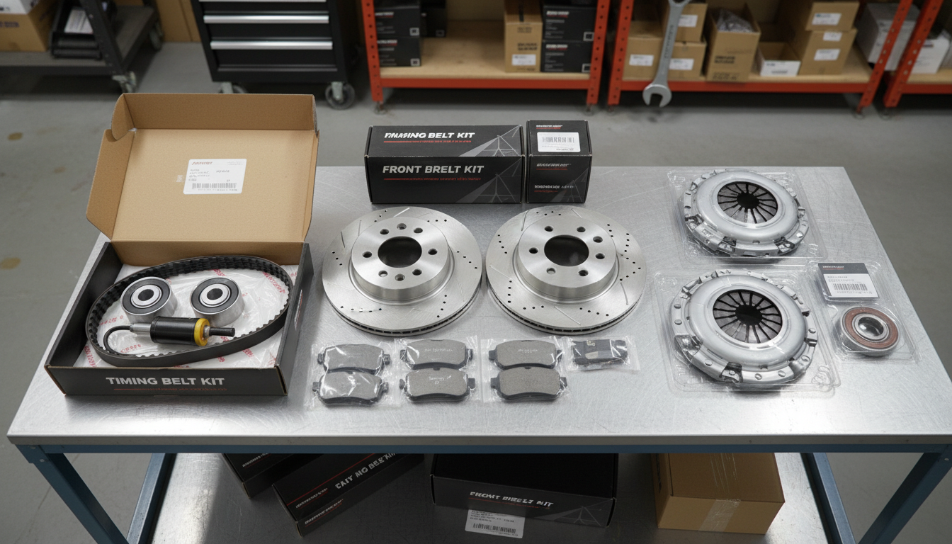 Części samochodowe - tarcze, klocki, paski rozrządu